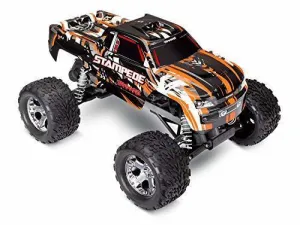 Traxxas 36054-4-ORNG Stampede® 1/10 Scale Monster Truck Orange 2wd XL-5 No Battery or Charger