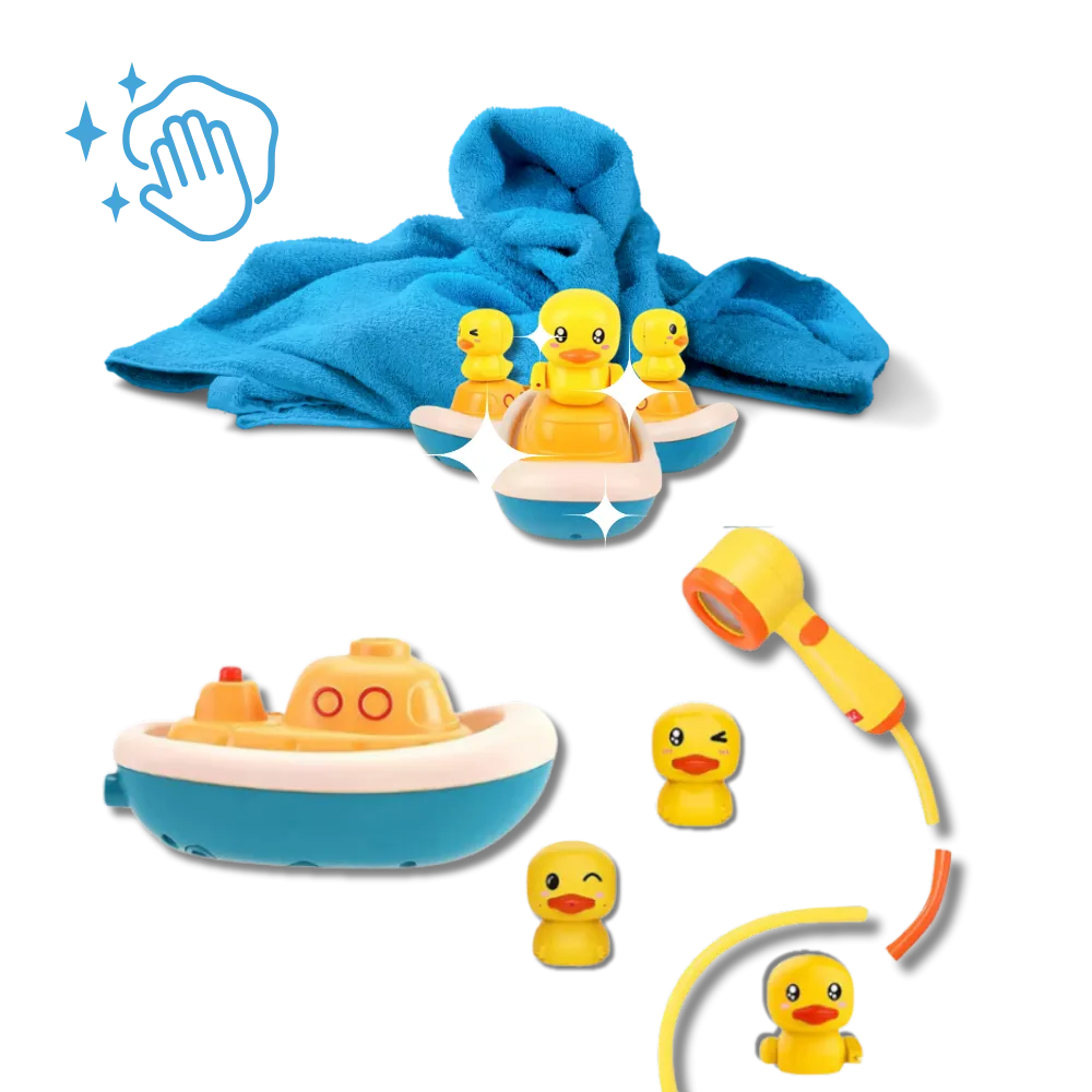 Triple Splash Duck Bath Toys
