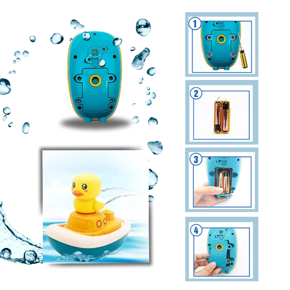 Triple Splash Duck Bath Toys