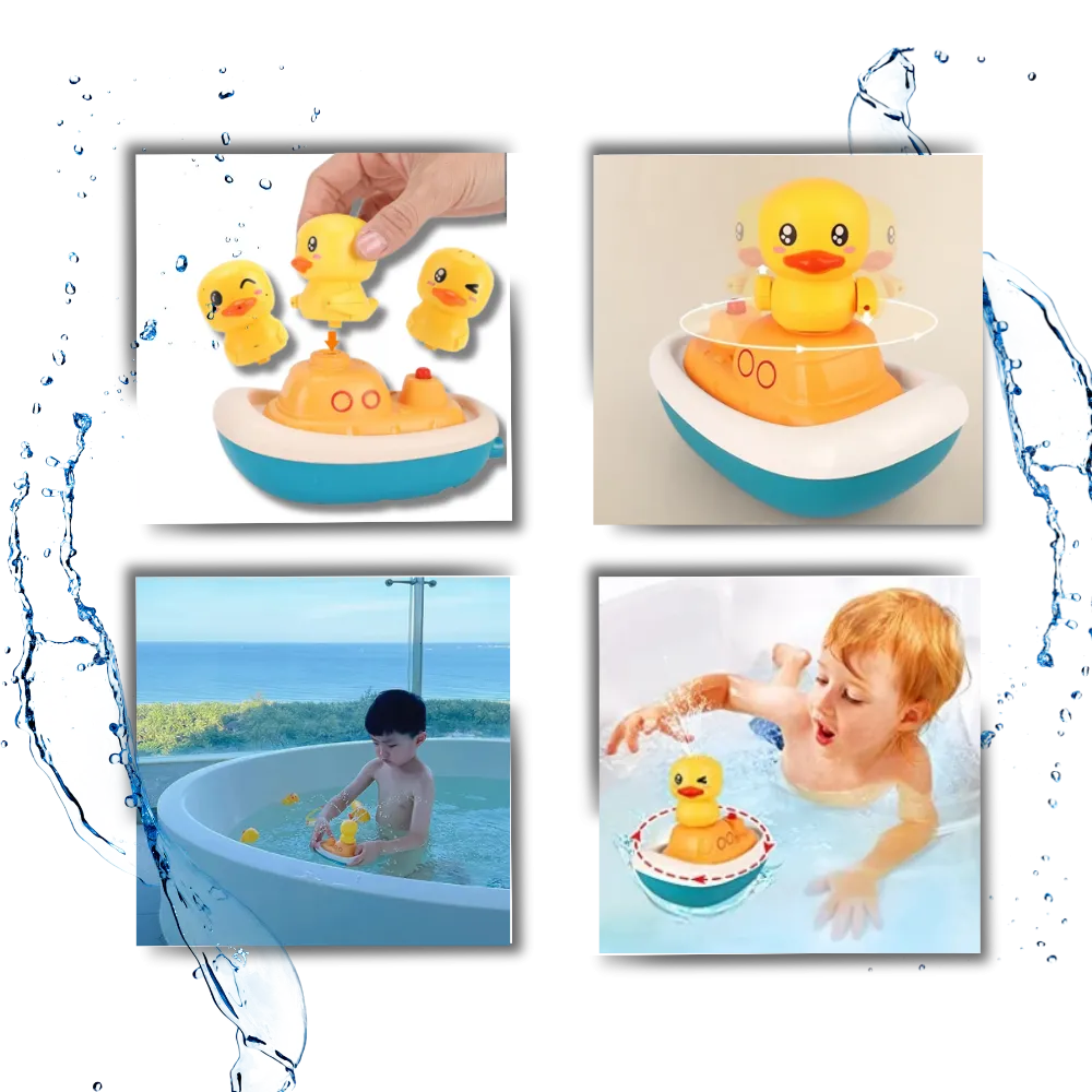 Triple Splash Duck Bath Toys