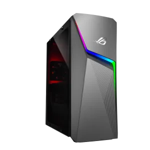 Unleash Power with ROG Strix Gaming Desktop - AMD Ryzen 7, 16GB RAM, NVIDIA RTX 3060, 1TB HDD & 256GB SSD, Windows 10 - Gray G10DK-WB764