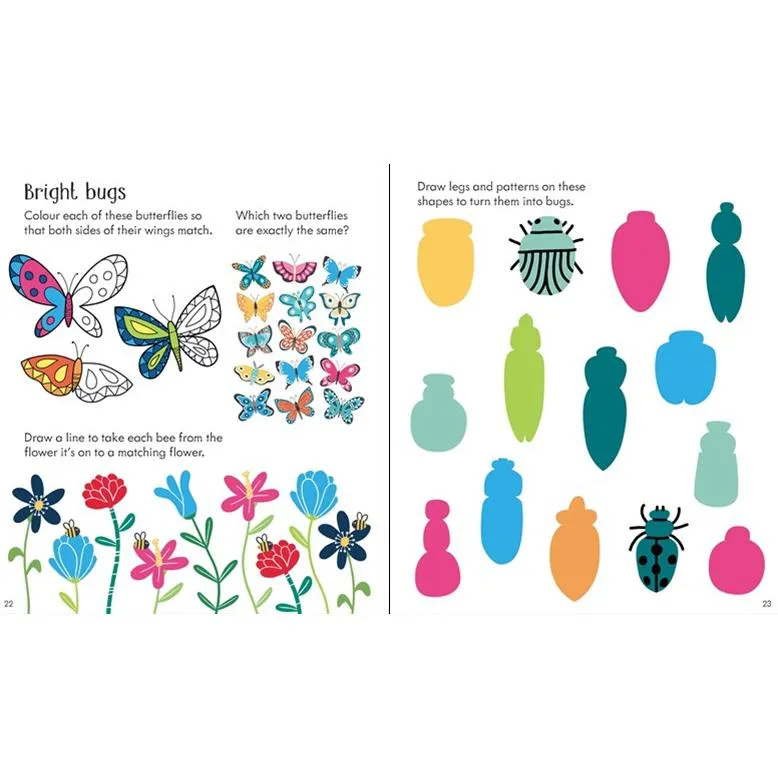 Usborne little children’s nature activity book