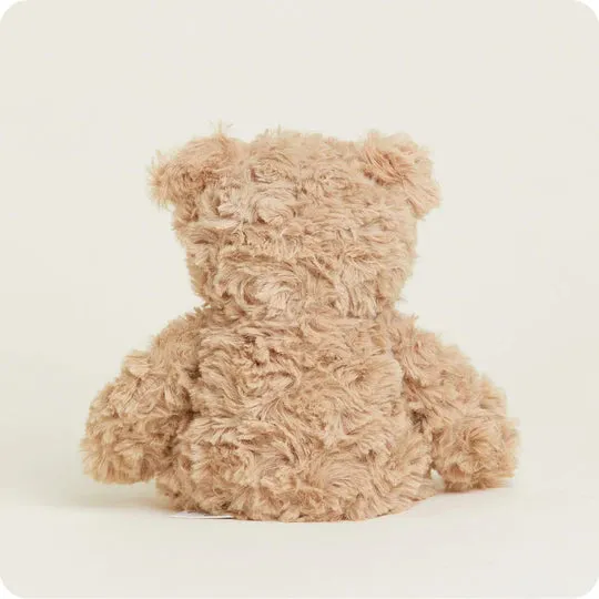 Warmies Brown Curly Bear Junior