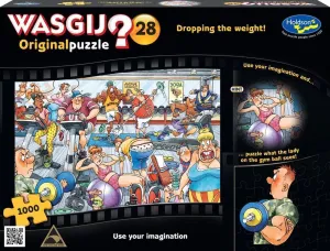 Wasgij Original #28 Dropping The Weight! 1000 Piece Puzzle