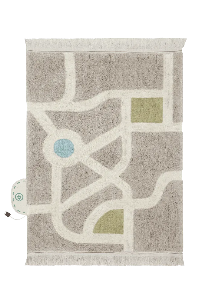WASHABLE PLAY RUG ECOCITY