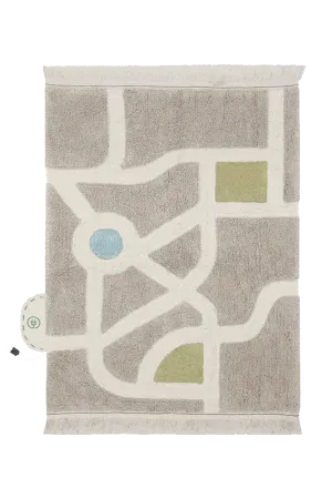 WASHABLE PLAY RUG ECOCITY