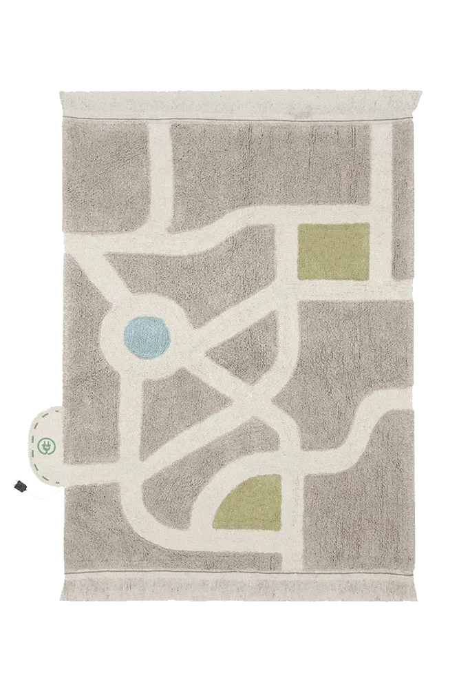 WASHABLE PLAY RUG ECOCITY