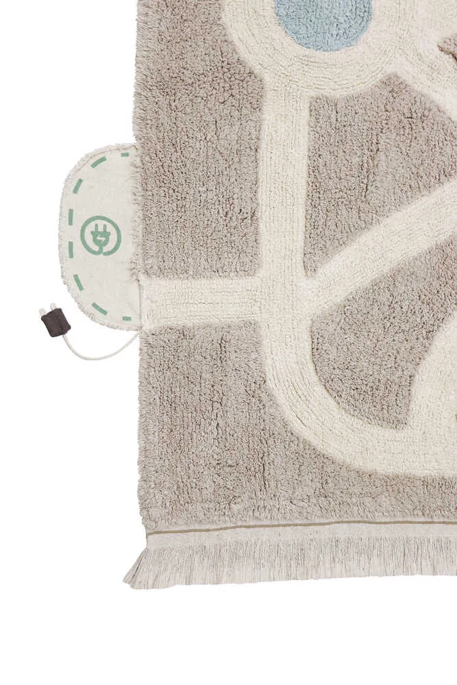 WASHABLE PLAY RUG ECOCITY