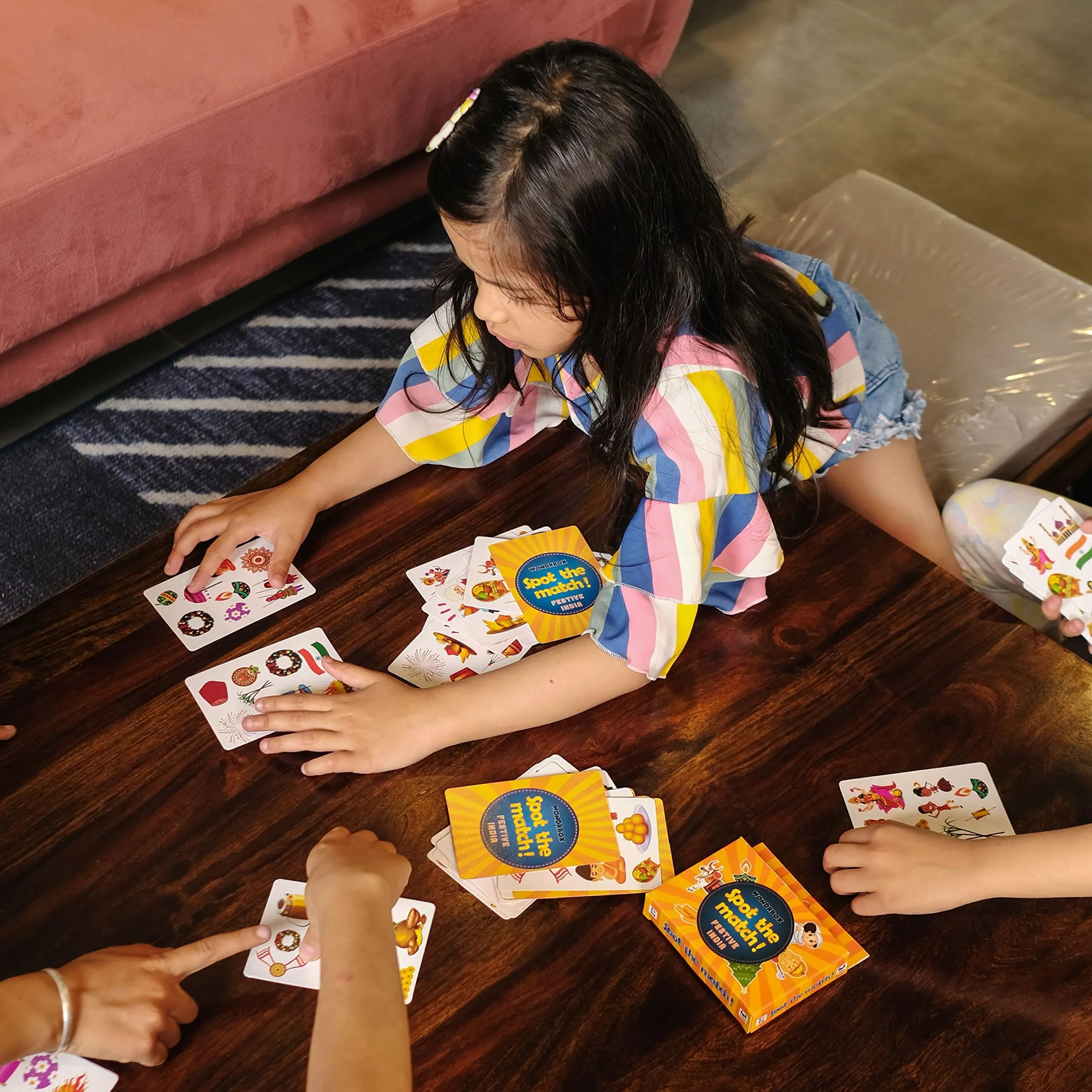 WONDRBOX Kids Card Games for Kids. (Spot The Match)
